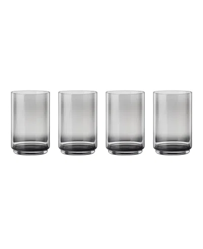 Lenox Tuscany Classics Stackable Cooler Glasses, Set Of 4 In Black