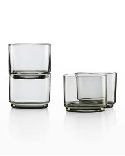 Lenox Tuscany Classics Stackable Short Glasses, Set Of 4 In Transparent