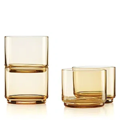 LENOX TUSCANY CLASSICS STACKABLES SHORT GLASSES, SET OF 4