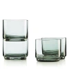 Lenox Tuscany Classics Stackables Short Glasses, Set Of 4 In Green