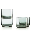 Lenox Tuscany Classics Stackable Short Glasses Set, 4 Piece In Green