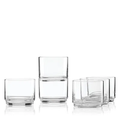 LENOX TUSCANY CLASSICS STACKABLES SHORT GLASSES, SET OF 6