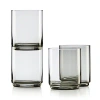 Lenox Tuscany Classics Smoke Stackable 4pc Tall Glasses In Smoke