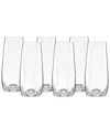 Lenox Tuscany Classics Stemless Flute Set, Buy 4 Get 6 In Clear