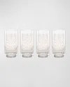 Lenox Tuscany Golden Dust Double Old-fashioned Glasses, Set Of 4 In Tuscany Classics