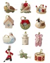 Lenox Twelve Days Of Christmas 12 Piece Ornament Set In Multicolor