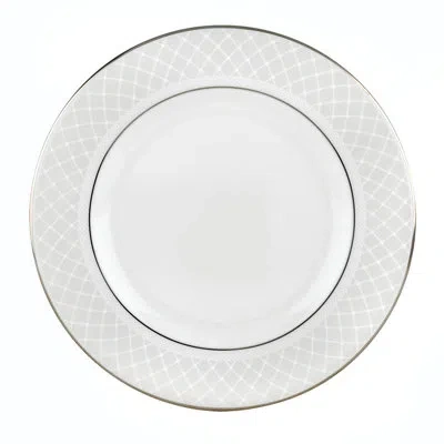 Lenox Venetian Lace 8" Salad Plate In White