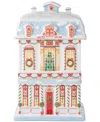 Lenox Village Christmas Cookie Jar In Multi