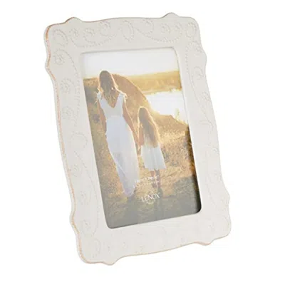 Lenox White French Perle 5" X 7" Frame, 1.55 Lb