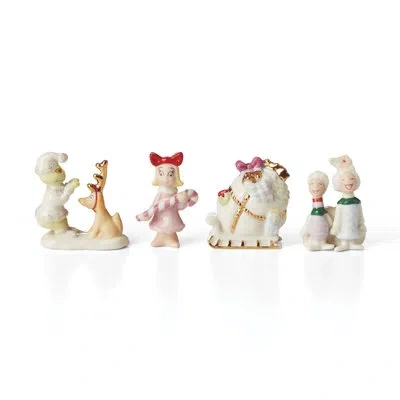 Lenox Who-ville Accessories 4-piece Figurine Set In Neutral