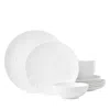 Lenox Wicker Creek 12 Piece Dinnerware Set In Brown