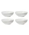 Lenox Set Of 4 Wicker Creek All-purpose Bowls In White