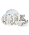 Lenox Wildflowers 12pc Dinnerware Set In White