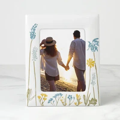 Lenox Wildflowers 5x7 Frame In White
