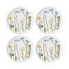 Lenox Wildflowers Accent Plates, Set Of 4 In White