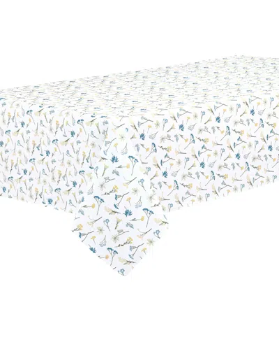 LENOX WILDFLOWERS ALL-OVER TABLECLOTH, 60" X 120"