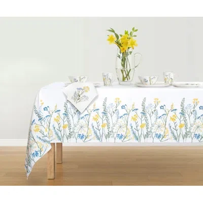 Lenox Wildflowers Border Tablecloth