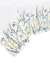 Lenox Wildflowers Border Tablecloth In Blue