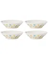 Lenox Wildflowers Dinner Bowls, Set Of 4