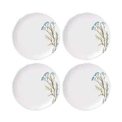 LENOX WILDFLOWERS DINNER PLATES, SET OF 4