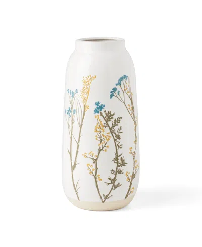 Lenox Wildflowers Large Vase In White
