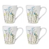 Lenox Wildflowers Mugs, Set Of 4 In Multi