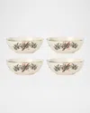 Lenox Winter Greetings Dinnerware Place Setting Bowls, Set Of 4 In Ivory