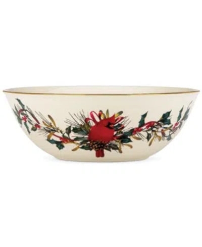 Lenox Winter Greetings Serving Bowl In No Color