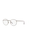 Lenscrafters 49mm Phantos Optical Glasses In Metallic