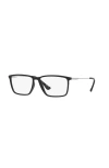 Lenscrafters 58mm Rectangle Optical Glasses In Black