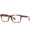 Lenscrafters Ec2002 Unisex Square Eyeglasses In Brown