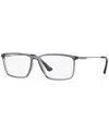 Lenscrafters Men's Eyeglasses, Ec3501 In Gray Transparent