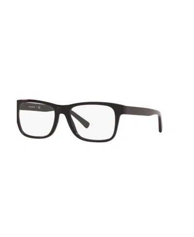 Lenscrafters Unisex Square Eyeglasses, Ec2002 In Black