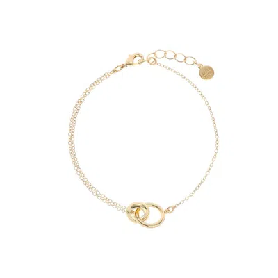 Leo & Luca Women's Gold Knot Bracelet