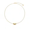 Leo & Luca Women's Gold Moonbean Necklace