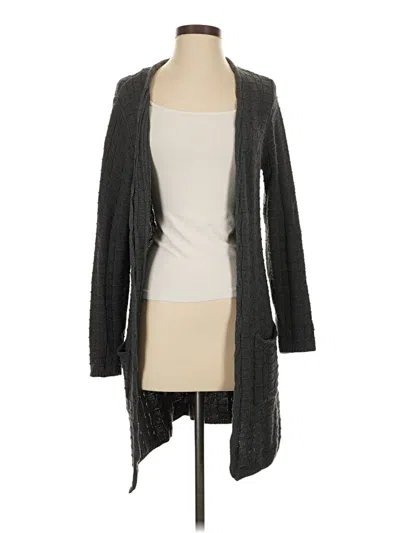 Pre-owned Leo & Nicole Cardigan Sweater In Gray