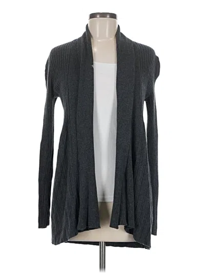 Pre-owned Leo & Nicole Cardigan Sweater In Gray