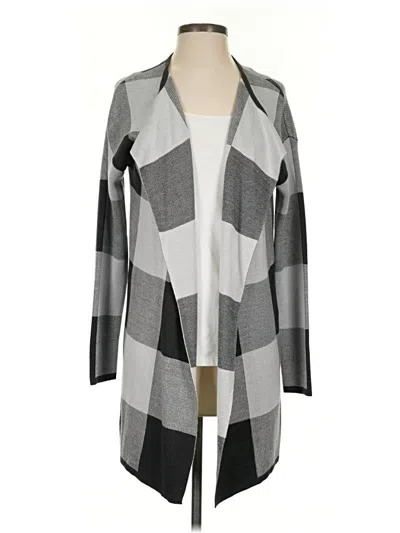 Pre-owned Leo & Nicole Cardigan Sweater In Gray
