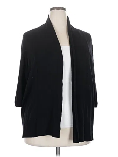 Pre-owned Leo & Nicole Kimono In Black