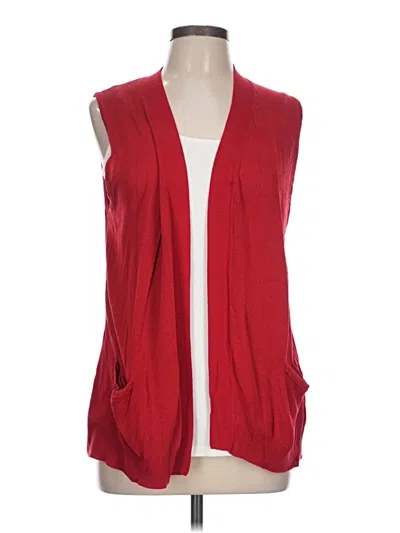Pre-owned Leo & Nicole Kimono In Red