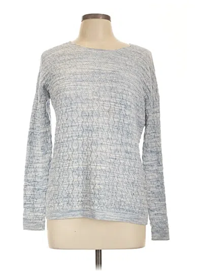 Pre-owned Leo & Nicole Long Sleeve T-shirt In Blue