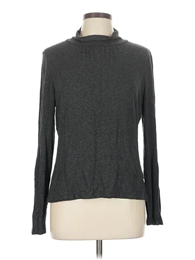 Pre-owned Leo & Nicole Long Sleeve Turtleneck In Gray