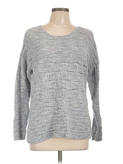 Pre-owned Leo & Nicole Pullover Sweater In Gray