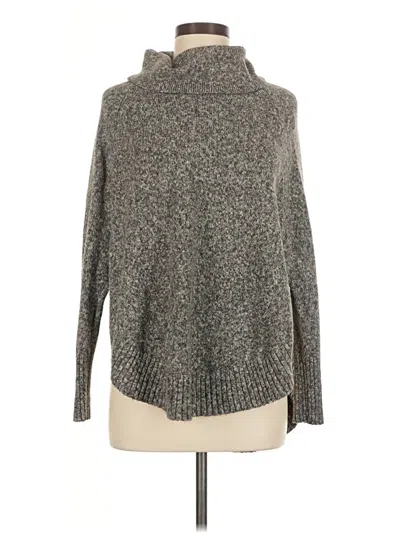 Pre-owned Leo & Nicole Turtleneck Sweater In Gray
