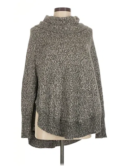 Pre-owned Leo & Nicole Turtleneck Sweater In Gray
