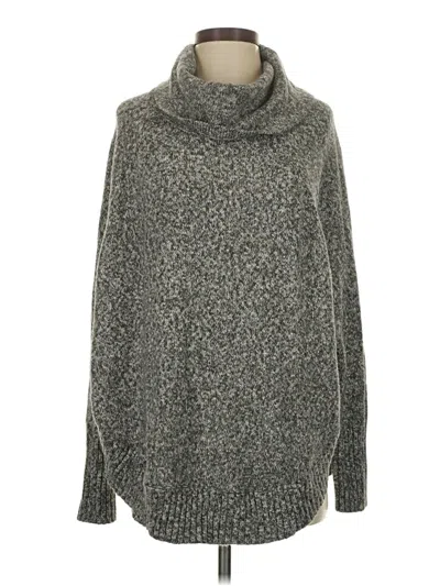 Pre-owned Leo & Nicole Turtleneck Sweater In Gray