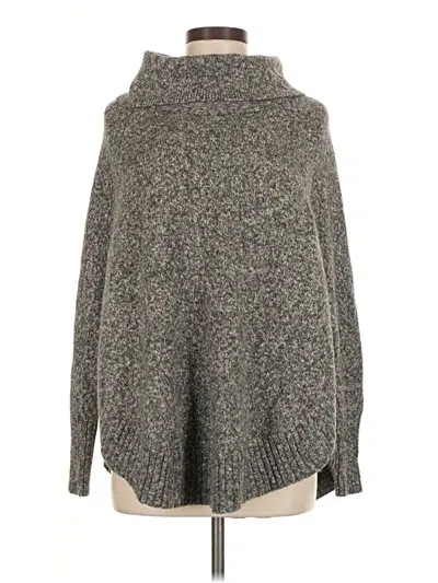 Pre-owned Leo & Nicole Turtleneck Sweater In Gray