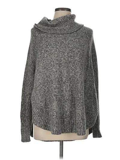 Pre-owned Leo & Nicole Turtleneck Sweater In Gray