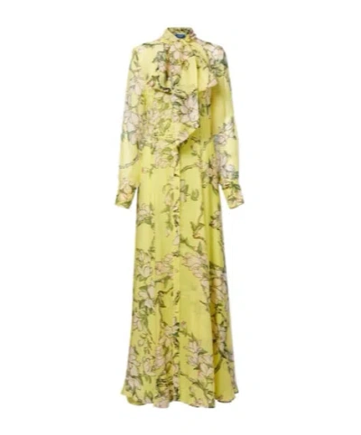 Leo Lilith Maxi Dress In Yellow
