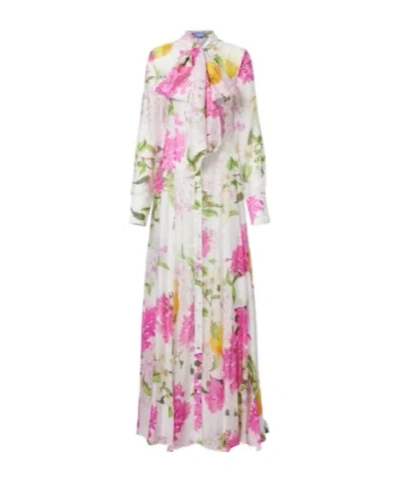 Leo Lilith Printed Maxi Dress In Multi